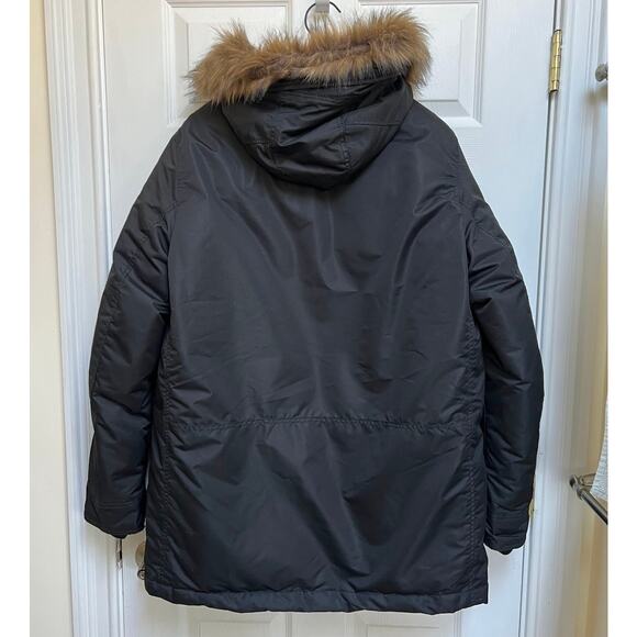 GAP Cold Control Max Furry Hooded Winter Parka Jacket - Picture 4 of 12